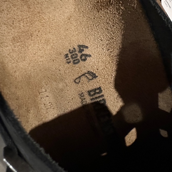 Birkenstock Boston oiled leather clogs/mules black EU 46 US men 13-13.5 regular - Picture 7 of 7